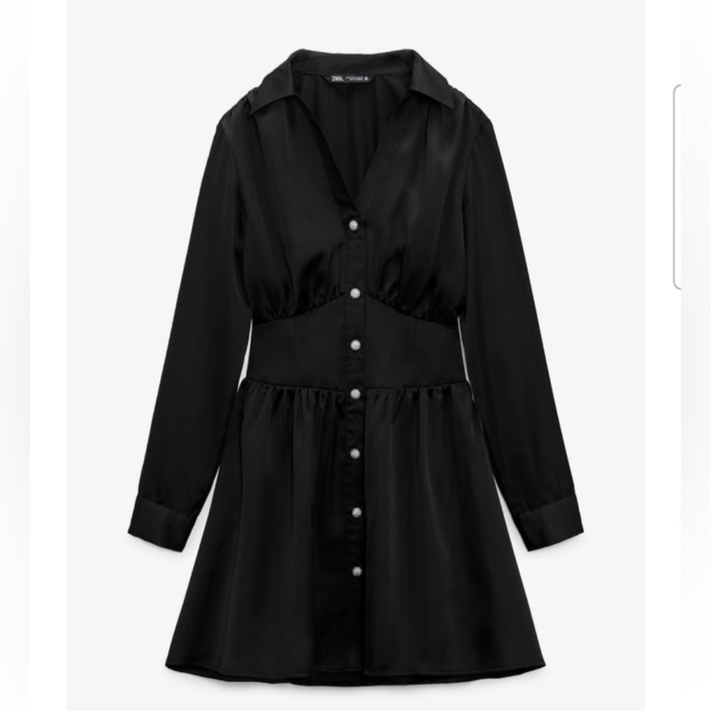 Zara Sayin/ Silk Little Black Dress